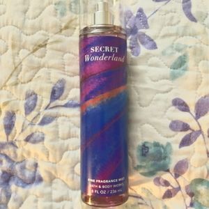 Secret wonderland body mist bath and body works